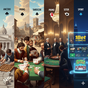 A conceptual image showing the evolution of betting in Italy through a timeline.