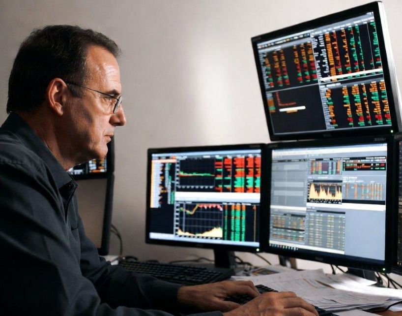 professional bettor analyzing sports odds on multiple screens - How Sports Betting Enthusiasts Benefit from the High Roller Bonus in Switzerland